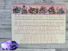 Load image into Gallery viewer, Custom Dry Erase Learning Board