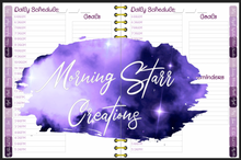 Load image into Gallery viewer, School Psychologist Digital Planner (Purple Lace)