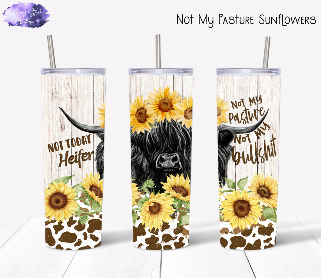 Not my pasture tumbler