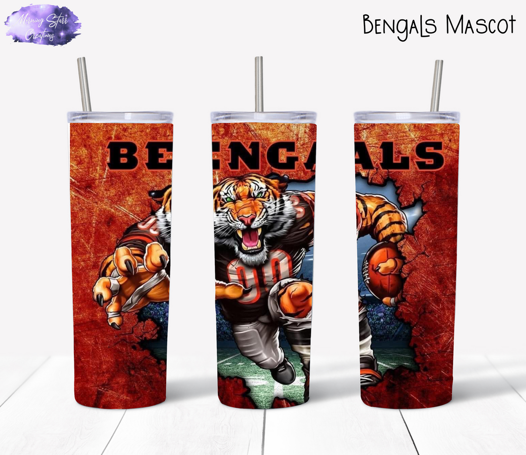 Bengals Mascot Tumbler