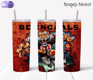 Bengals Mascot Tumbler