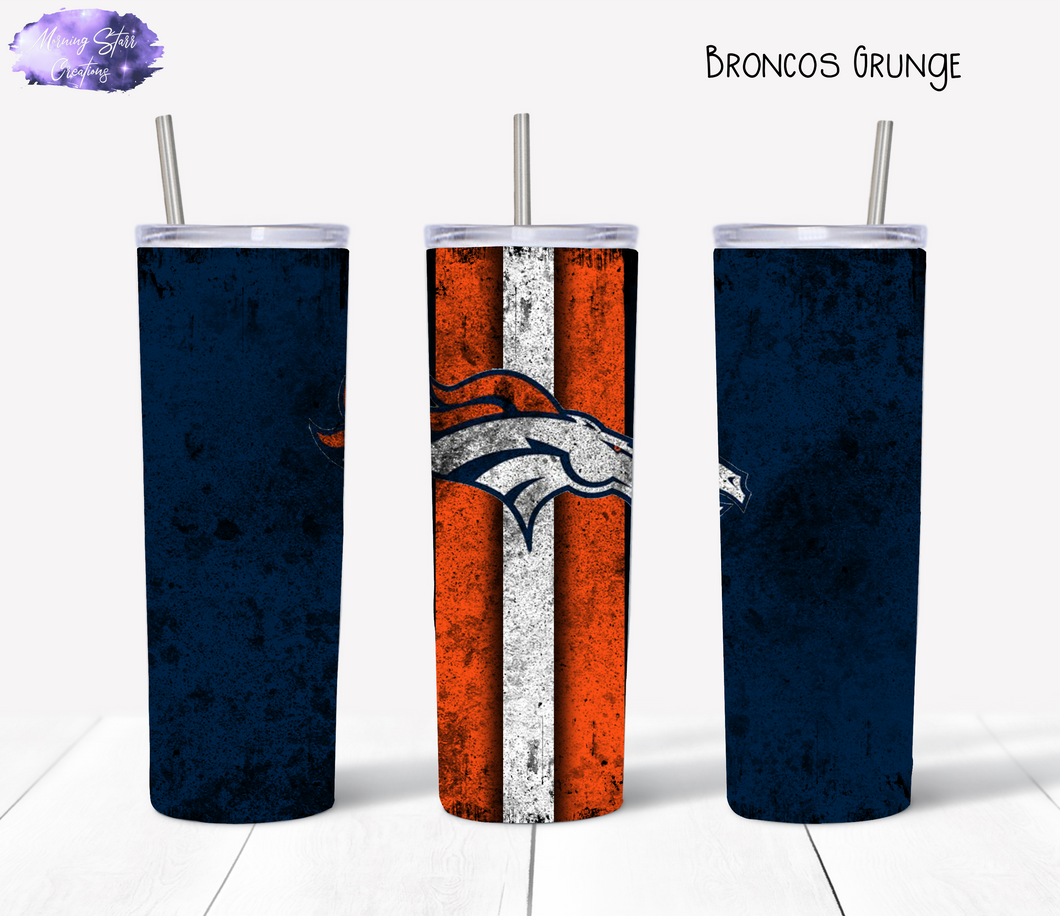 Denver Logo Grunge Tumbler