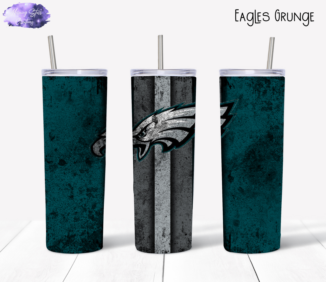 Eagles Grunge Tumbler