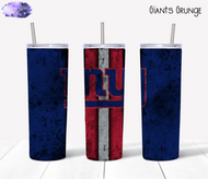 Giants Grunge Tumbler