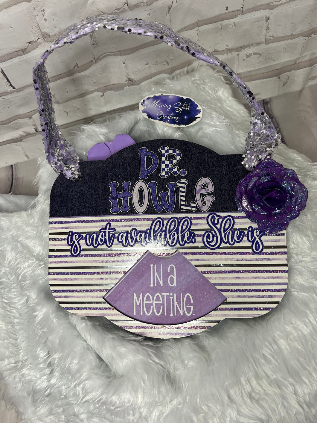 School Psychologist/Speech Therapist Out of Office Sign