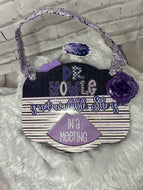 School Psychologist/Speech Therapist Out of Office Sign