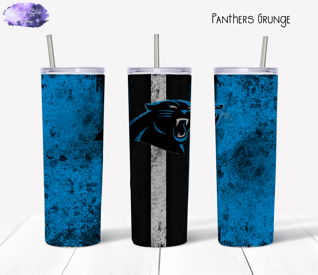 Carolina Logo Grunge Tumbler