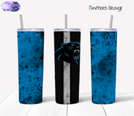 Carolina Logo Grunge Tumbler
