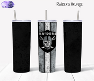 Raider Grunge Tumbler