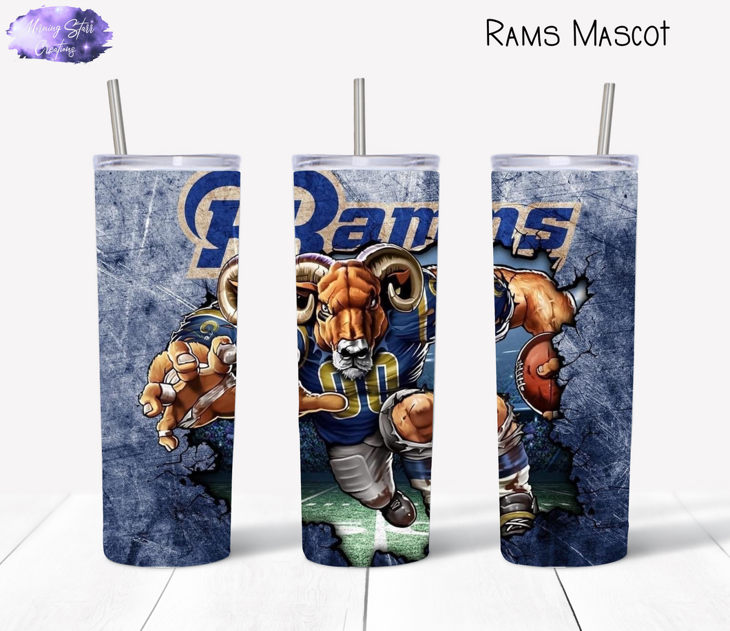 Rams Mascot Tumbler