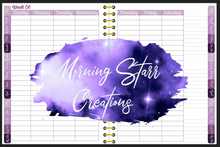 Load image into Gallery viewer, School Psychologist Digital Planner (Purple Lace)
