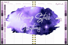Load image into Gallery viewer, School Psychologist Digital Planner (Purple Lace)
