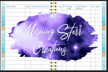 Load image into Gallery viewer, School Psychologist Digital Planner (Blue Vintage)
