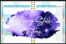 Load image into Gallery viewer, School Psychologist Digital Planner (Blue Vintage)
