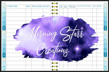 Load image into Gallery viewer, School Psychologist Digital Planner (Blue Ocean Waves)

