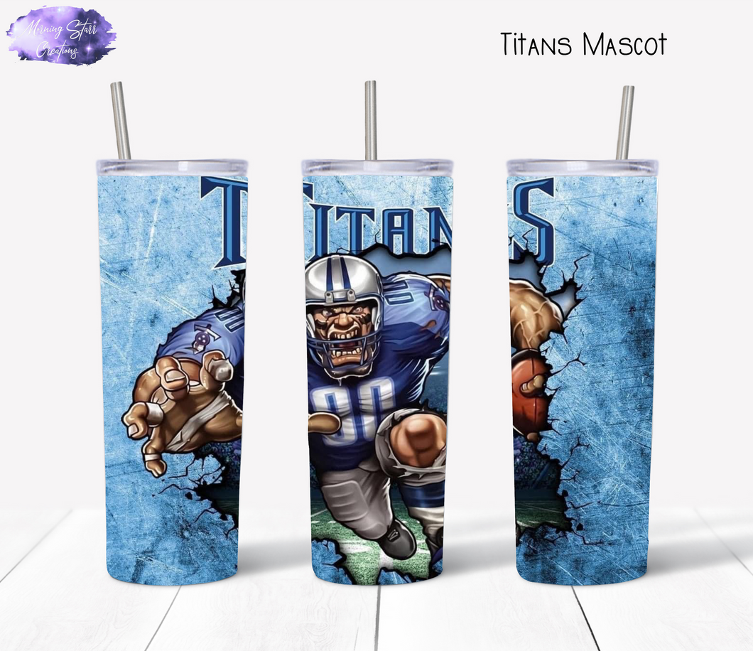 Tennessee Mascot Tumbler