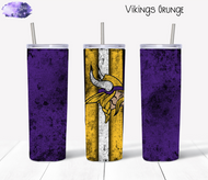 Vikings Grunge Tumbler