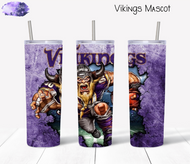 Vikings Mascot Tumbler