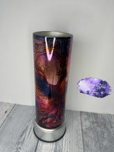 Load image into Gallery viewer, Phoenix Stained Glass Mirror Tumbler
