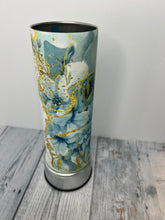 Load image into Gallery viewer, Blue Geode Glow Tumbler

