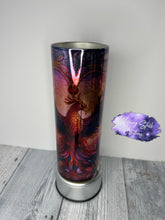 Load image into Gallery viewer, Phoenix Stained Glass Mirror Tumbler
