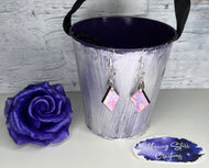 Pink Diamond Earrings (Small)
