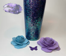 Load image into Gallery viewer, Purple to blue color shifting Tumbler
