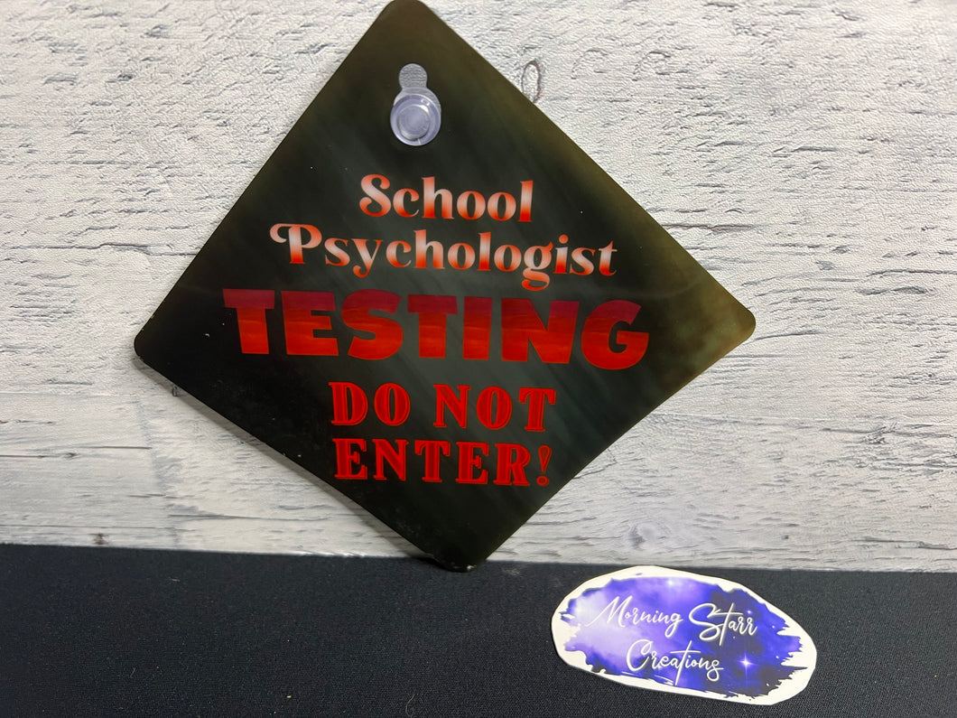 Sublimation Small Window Sign